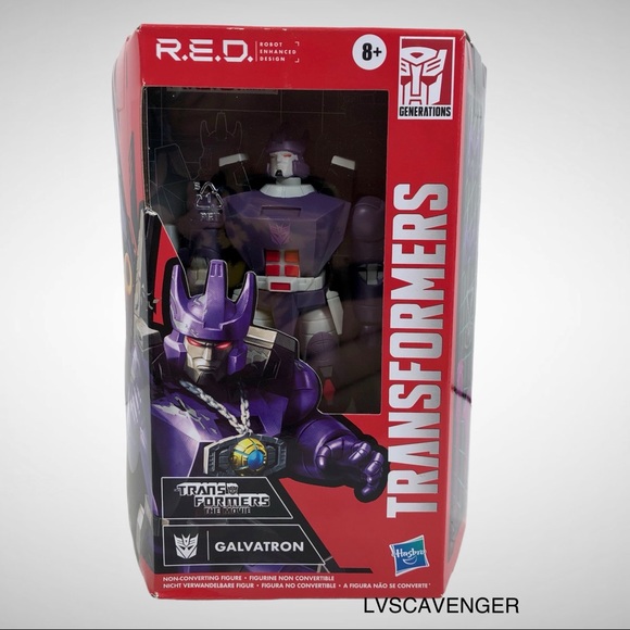 Hasbro Toys Transformers Red Galvatron Poshmark